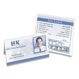 Small Tent Card, White, 2 x 3.5, 4 Cards/Sheet, 40 Sheets/Pack