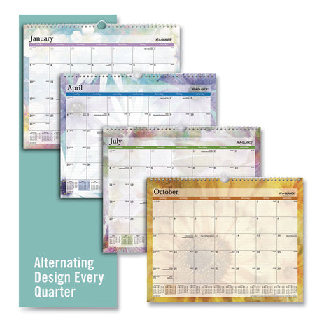 Dreams Monthly Wall Calendar, Seasonal Artwork, 15 x 12, Multicolor Sheets, 12-Month (Jan to Dec): 2025