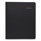 24-Hour Daily Appointment Book, 11 x 8.5, Black Cover, 12-Month (Jan to Dec): 2025