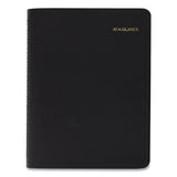 Four-Person Group Daily Appointment Book, 11 x 8, Black Cover, 12-Month (Jan to Dec): 2025