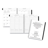 Executive Weekly/Monthly Planner Refill with 15-Minute Appointments, 11 x 8.25, White Sheets, 12-Month (Jan to Dec): 2025