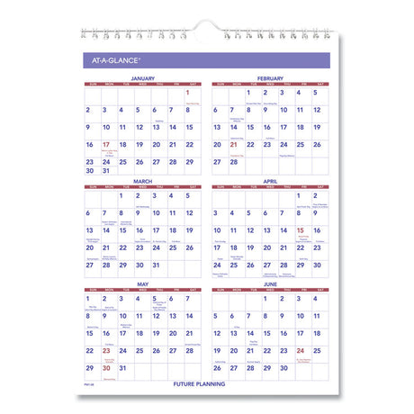 Monthly Wall Calendar with Ruled Daily Blocks, 8 x 11, White Sheets, 12-Month (Jan to Dec): 2025