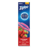 Double Zipper Storage Bags, Triple System Seal, Gallon, 9.6  x 12.1 , Clear, 19 Bags/Box, 12 Boxes/Carton