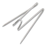 Panel Wall Wire Hooks, Silver, 25 Hooks/Pack