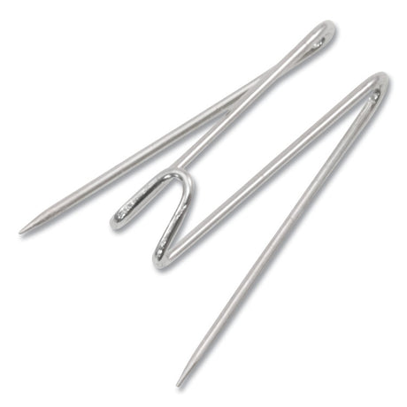 Panel Wall Wire Hooks, Silver, 25 Hooks/Pack
