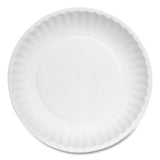 Paper Plates, 6  dia, White, 1,000/Carton