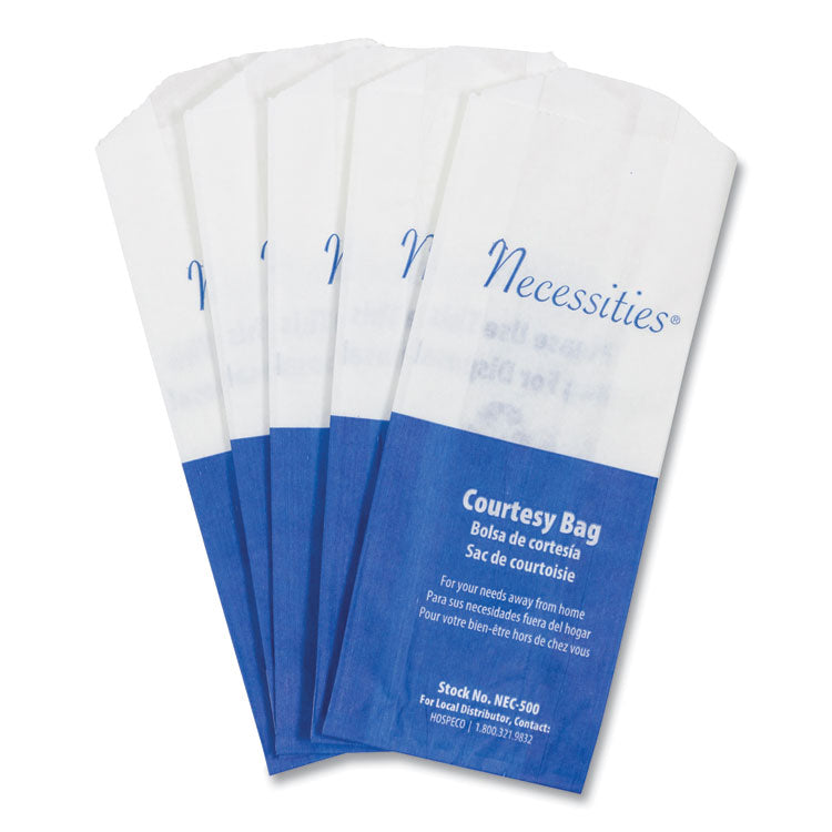 Feminine Hygiene Convenience Disposal Bag, 3  x 1.5  x 7.75 , White, 500/Carton