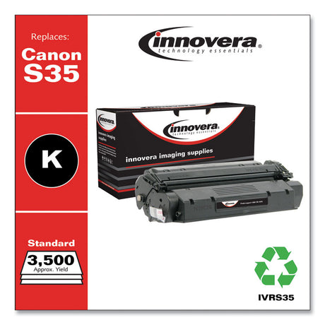 Remanufactured Black Toner, Replacement for S35 (7833A001AA), 3,500 Page-Yield