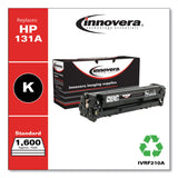 Remanufactured Black Toner, Replacement for 131A (CF210A), 1,400 Page-Yield