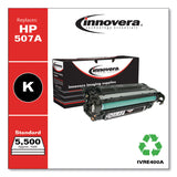 Remanufactured Black Toner, Replacement for 507A (CE400A), 5,500 Page-Yield