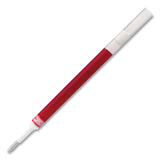 Refill for Pentel EnerGel Retractable Liquid Gel Pens, Bold Conical Tip, Red Ink