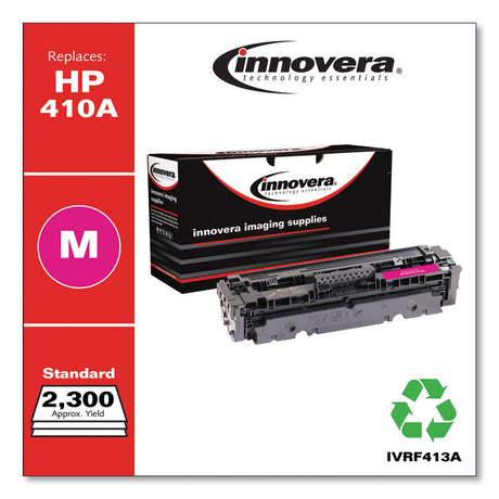 Remanufactured Magenta Toner, Replacement for 410A (CF413A), 2,300 Page-Yield