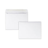 Open-Side Booklet Envelope, #10 1/2, Hub Flap, Gummed Closure, 9 x 12, White, 100/Box