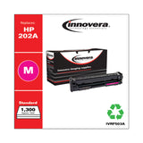 Remanufactured Magenta Toner, Replacement for 202A (CF503A), 1,300 Page-Yield