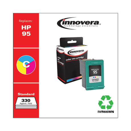 Remanufactured Tri-Color Ink, Replacement for 95 (C8766WN), 330 Page-Yield