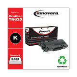 Remanufactured Black Toner, Replacement for TN620, 3,000 Page-Yield