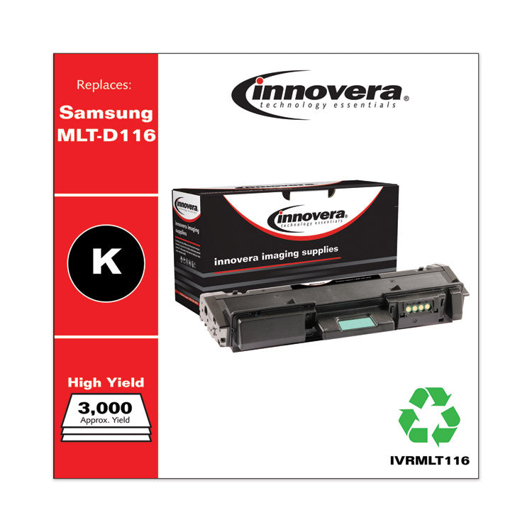 Remanufactured Black Toner, Replacement for MLT-D116L, 3,000 Page-Yield