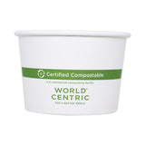 Paper Bowls, 32 oz, 4.4  Diameter x 5.8 h, White, 500/Carton