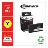 Remanufactured Yellow Ink, Replacement for 952 (L0S55AN), 700 Page-Yield