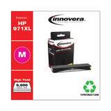 Remanufactured Magenta High-Yield Ink, Replacement for 971XL (CN627AM), 6,600 Page-Yield