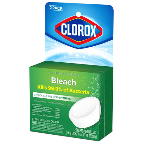 Automatic Toilet Bowl Cleaner, 3.5 oz Tablet, 2/Pack