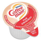 Liquid Coffee Creamer, Original, 0.38 oz Mini Cups, 50/Box