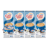 Liquid Coffee Creamer, French Vanilla, 0.38 oz Mini Cups, 50/Box, 4 Boxes/Carton, 200 Total/Carton