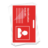 Laminating Pouches, 5 mil, 3.88" x 2.63", Gloss Clear, 25/Pack
