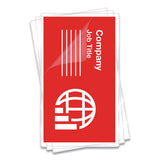 Laminating Pouches, 5 mil, 3.75" x 2.25", Gloss Clear, 100/Pack