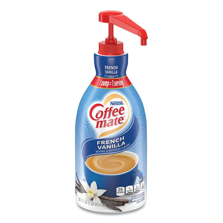 Liquid Coffee Creamer, French Vanilla, 1500mL Pump Bottle