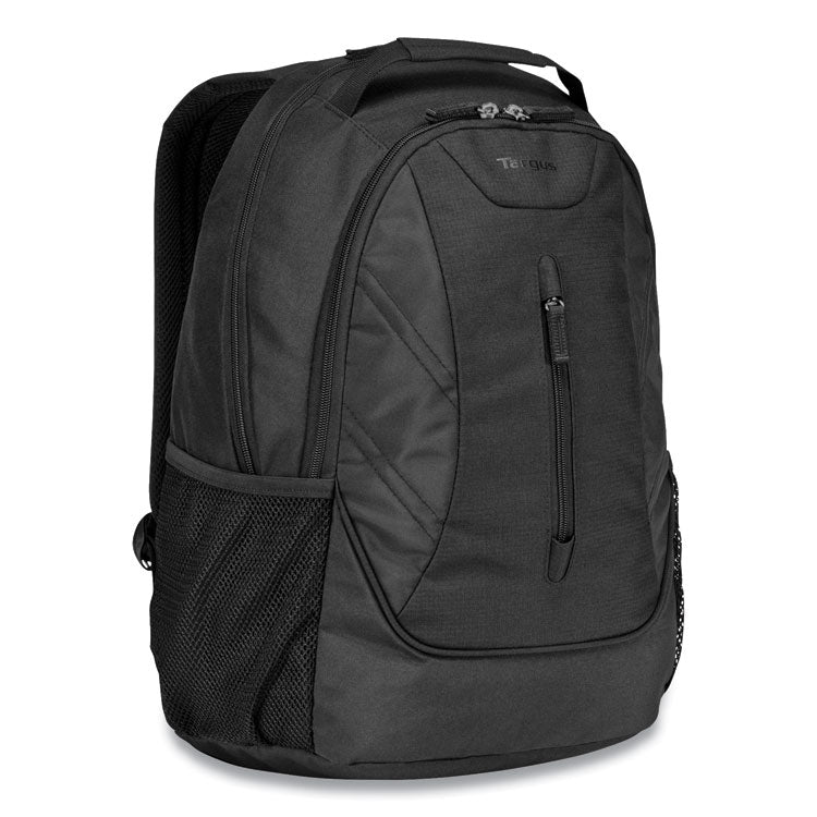 Ascend Backpack, Fits Devices Up to 16 , Polyester, 12.5 x 7 x 18.6, Black