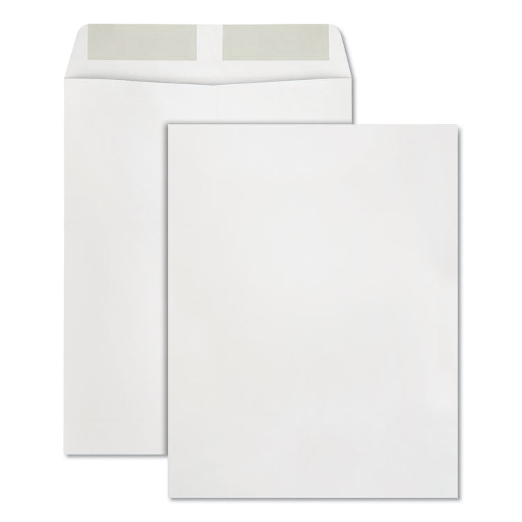 Catalog Envelope, 24 lb Bond Weight Paper, #13 1/2, Square Flap, Gummed Closure, 10 x 13, White, 250/Box