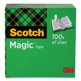 Magic Tape Refill, 3" Core, 0.75" x 72 yds, Clear