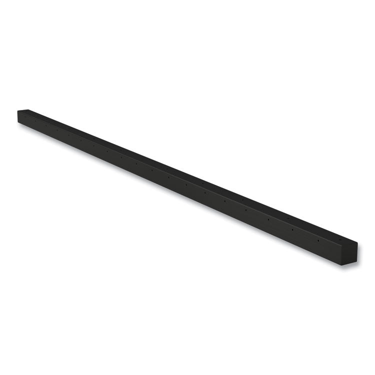 Mod External Stiffener for 60  Worksurfaces, Reinforced Steel, Graphite