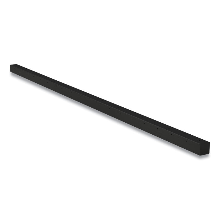 Mod External Stiffener for 72  Worksurfaces, Reinforced Steel, Graphite