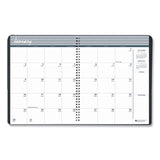 14-Month Recycled Ruled Monthly Planner, 11 x 8.5, Black Cover, 14-Month (Dec to Jan): 2023 to 2025