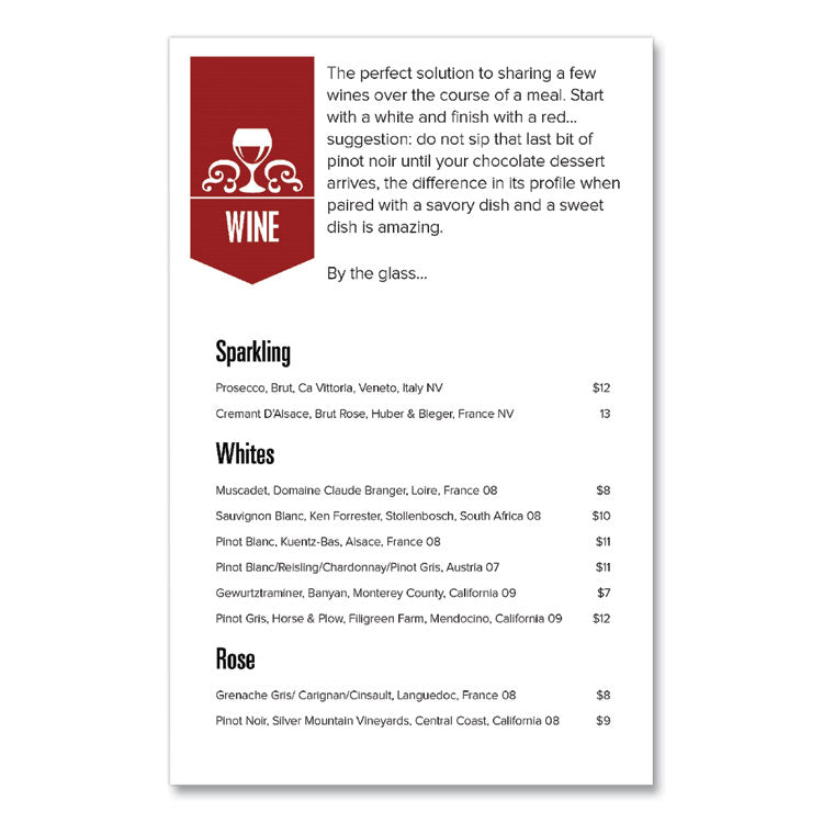 Bright White Card Stock, 96 Bright, 65 lb Cover Weight, 8.5 x 11, 250/Pack