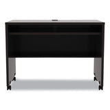 Alera Valencia Series Mobile Workstation Desk, 41.38" x 23.63" x 30", Espresso