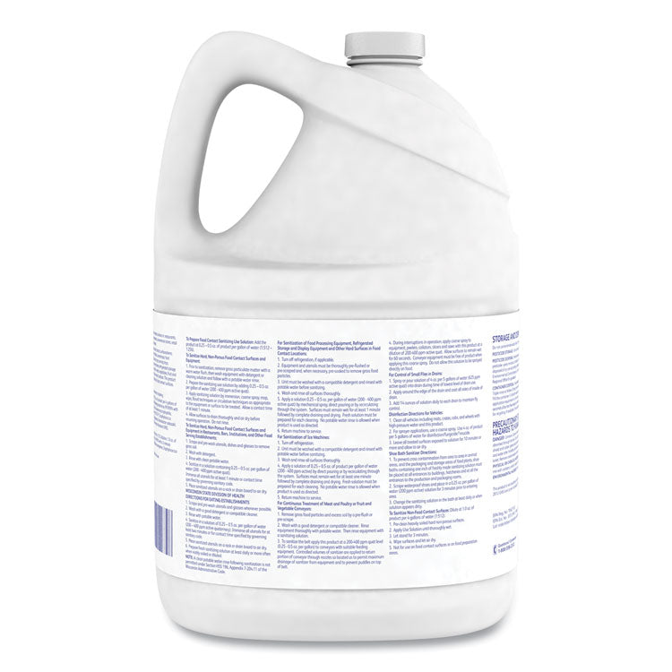 J-512TM/MC Sanitizer, 1 gal Bottle, 4/Carton