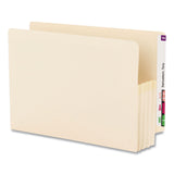 Manila End Tab File Pockets, 3.5" Expansion, Legal Size, Manila, 25/Box