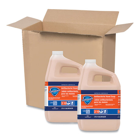 Antibacterial Liquid Hand Soap, Light Scent, 1 gal Bottle, 2/Carton