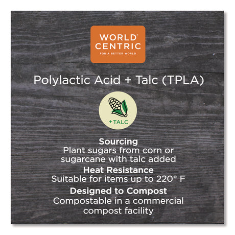 TPLA Compostable Cutlery, Knife, 6.7 , White, 1,000/Carton