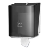 In-Sight Sr. Center Pull Dispenser, 10.65 x 10 x 12.5, Smoke
