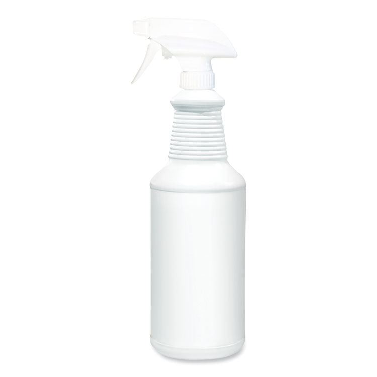 Water Only Spray Bottle, 32 oz, White, 12/Carton