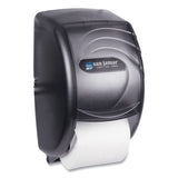 Duett Standard Bath Tissue Dispenser, Oceans, 7.5 x 7 x 12.75, Transparent Black Pearl