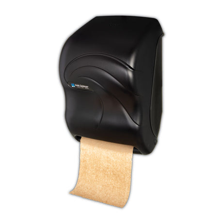Electronic Touchless Roll Towel Dispenser, 11.75 x 9 x 15.5, Black Pearl