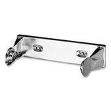 Perforated Roll Towel Dispenser for 11 inch Roll, 13.25 x 4.63 x 2.88, Chrome