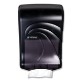 Ultrafold Multifold/C-Fold Towel Dispenser, Oceans, 11.75 x 6.25 x 18, Transparent Black Pearl