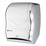 Smart System with iQ Sensor Towel Dispenser, 16.5 x 9.75 x 12, Silver