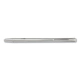 Slimline Pen-Size Pocket Pointer with Clip, Extends to 24.5", Silver